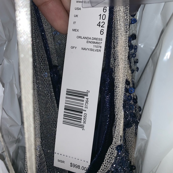 Elie Tahari evening, military or prom gown - Picture 2 of 7